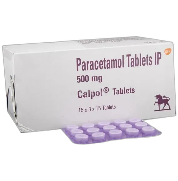 calpol 500 tablet 15's